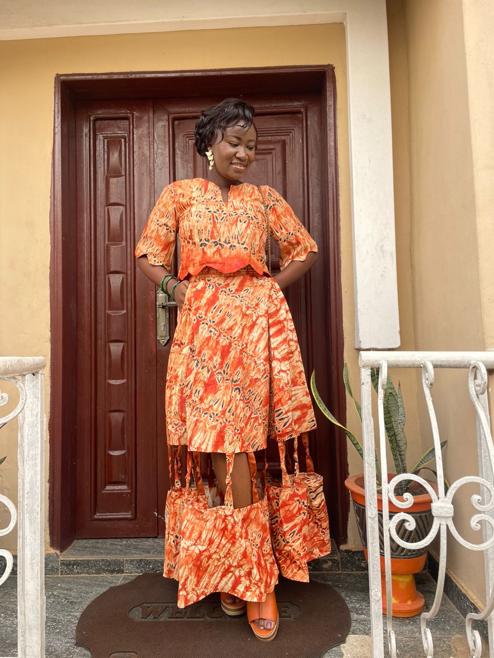 Styled Gown